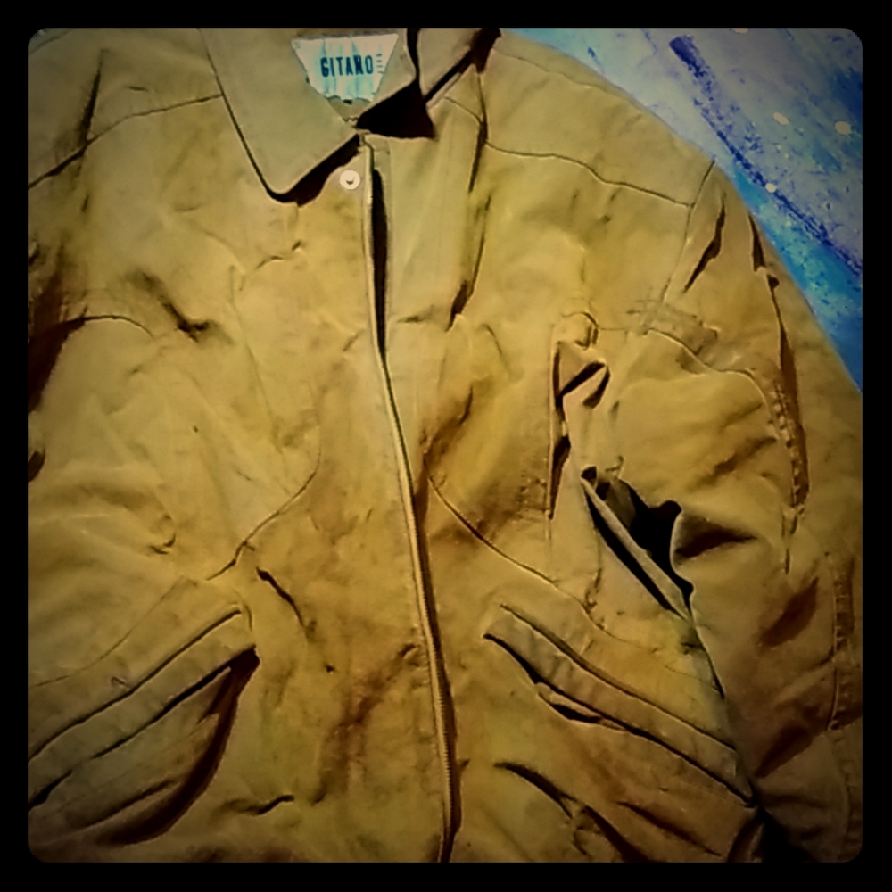 Men's leather jacket
